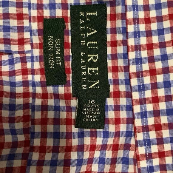 LAUREN RALPH LAUREN BUTTON DOWN LONG SLEEVE SHIRT‎ - Picture 3 of 7
